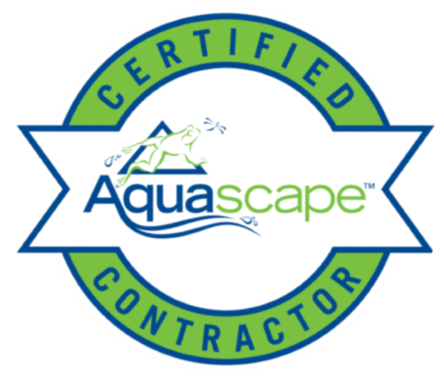 Aquascape certified contractor badge